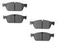 Set of 4 Textar Front Disc Brake Pads for (2553101)