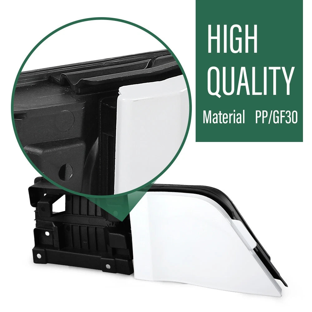 Fuel Filler Door Housing with White Gas Cover for Ford Transit 150 250 350