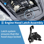 Hood Latch Assembly for Chevrolet Cobalt (2005–2010) No. 15236097