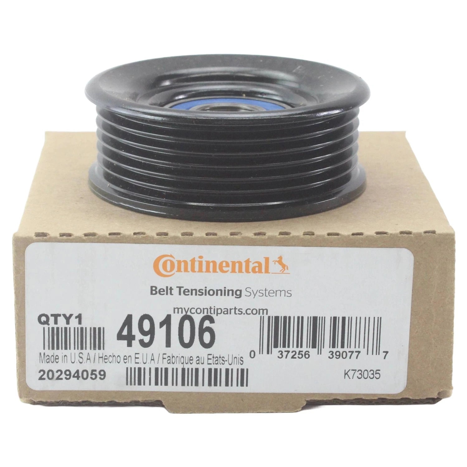 A/C Drive Belt Idler Pulley for Continental (49106)