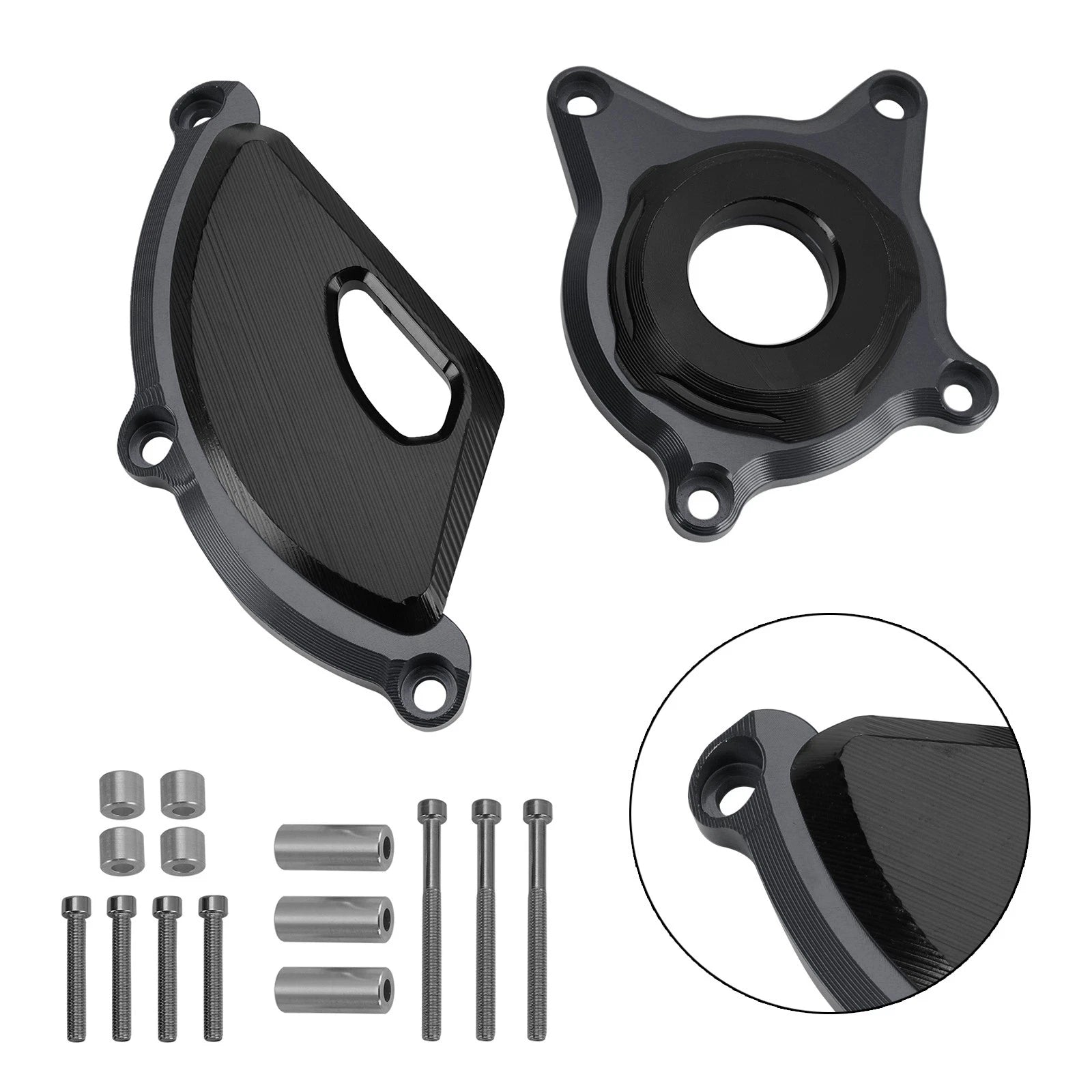 Plastic Engine Protector Covers for Kawasaki Z900 RS Cafe (2017–2023)