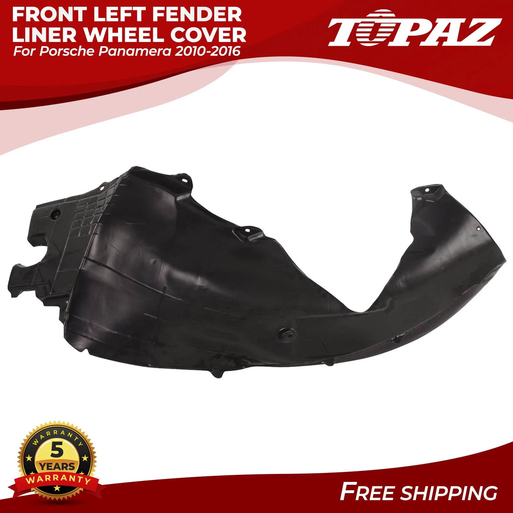 Front Left Fender Liner for Porsche Panamera (2010–2016)