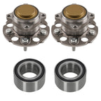Set of 4 Wheel Bearing Assemblies for Honda CR-V FWD (2012–2016)