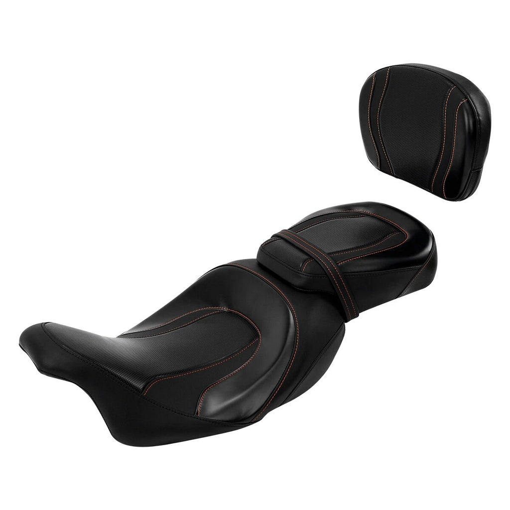 Seat Backrest Pad for Harley CVO Street Glide (2009–2023)