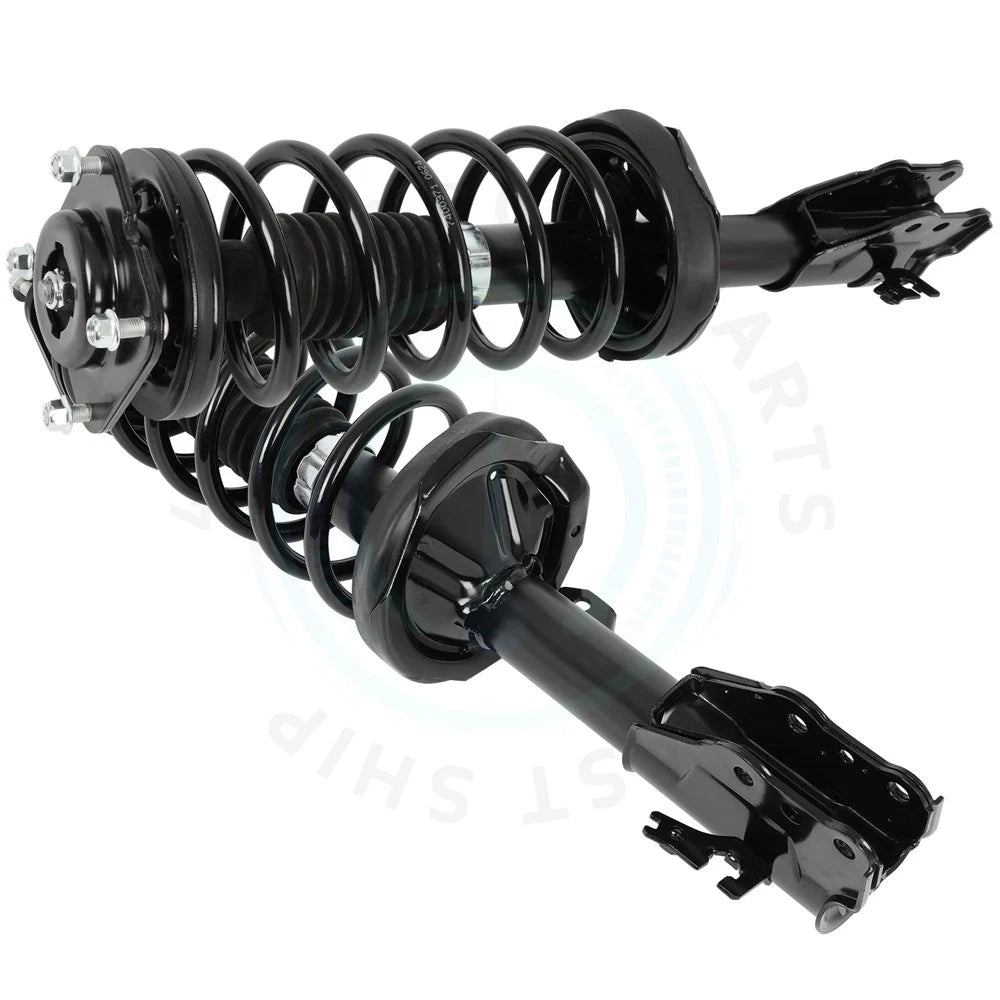 2X Front Complete Struts Shocks w/Coil Springs for Toyota Prius V (2012–2016)
