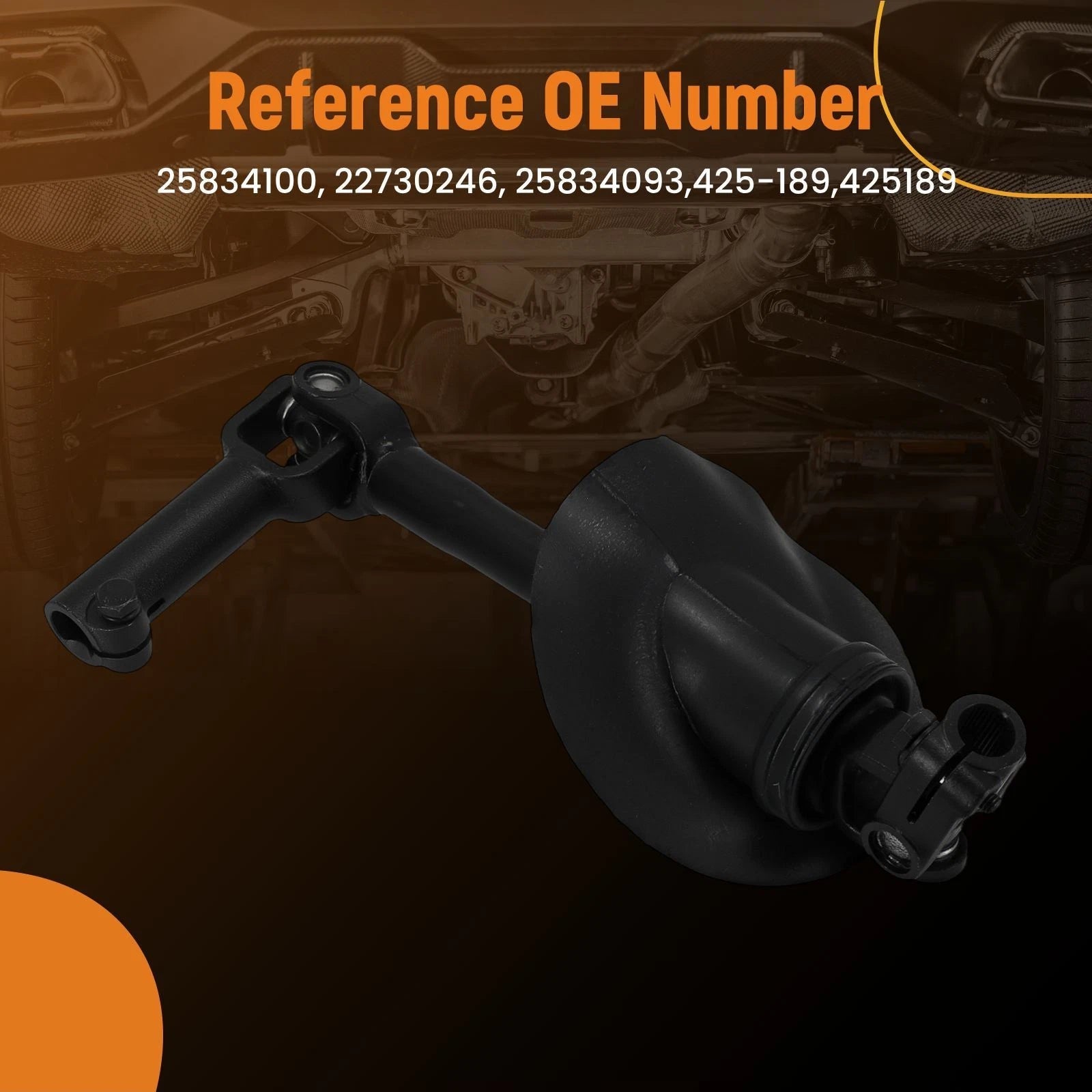 Intermediate Lower Steering Shaft for Chevrolet HHR (2006–2011) 25834100 25834093