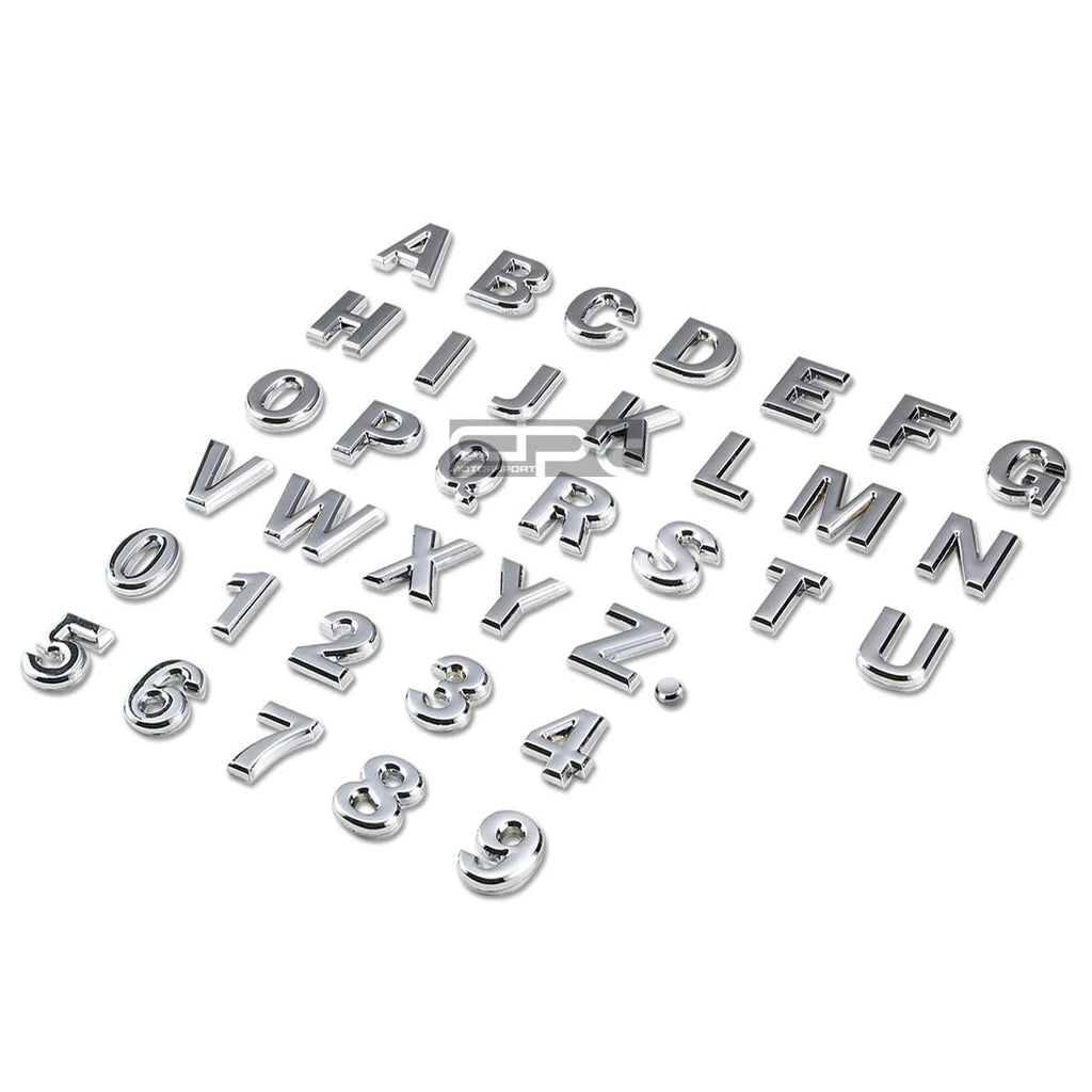 Metal Grill Body Emblem Decal Trim Badge for