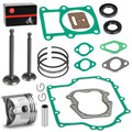 Engine Rebuild Kit Piston Rings & Valve for Club Car Gas Golf Cart (1986–1991)