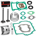 Engine Rebuild Kit Piston Rings & Valve for Club Car Gas Golf Cart (1986–1991)