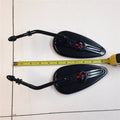 Black Skull Zombie Side Racing Mirrors for Harley Electra Glide Special (2017–2023)