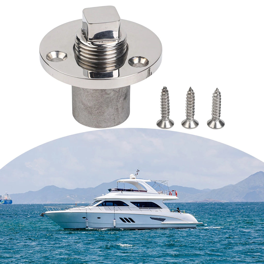 316 Stainless Steel Drain Vent Connector for Yacht Boat