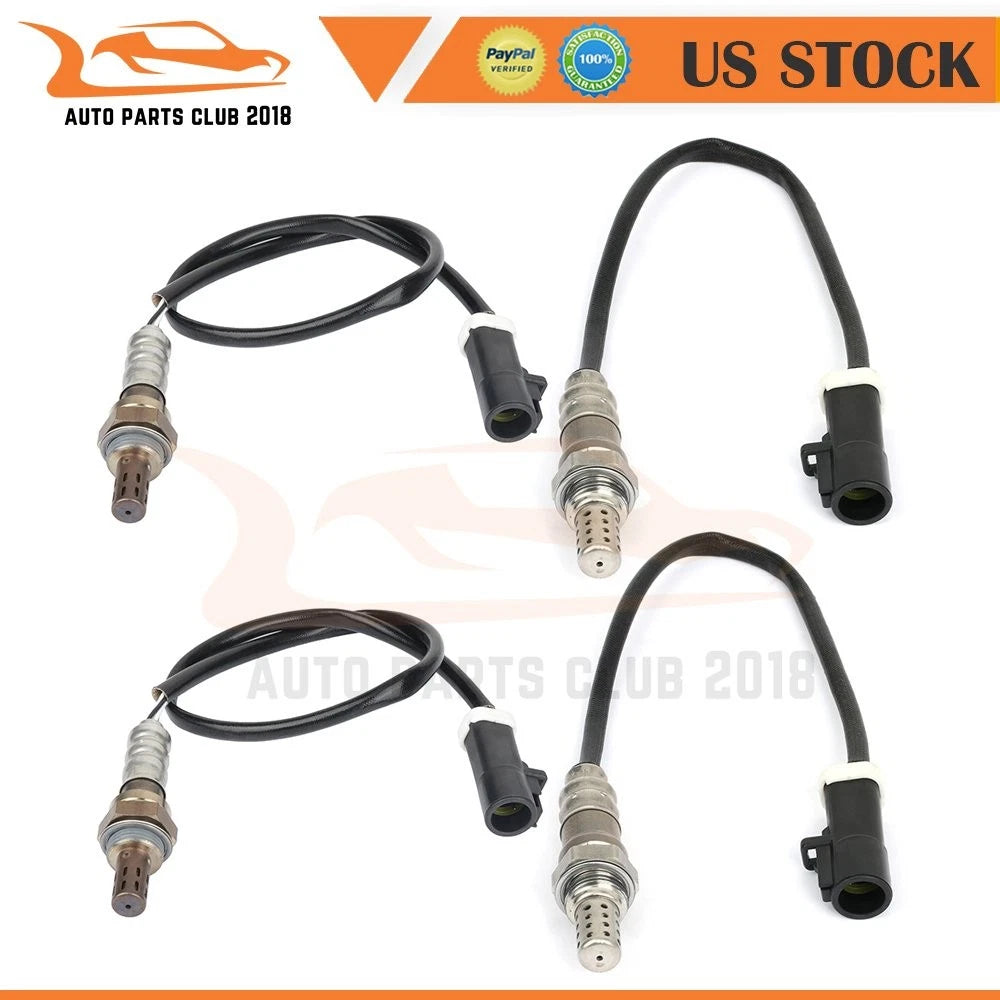 Set of 4 Heated Oxygen Sensors for Ford Expedition 1997–1998 4.6L
