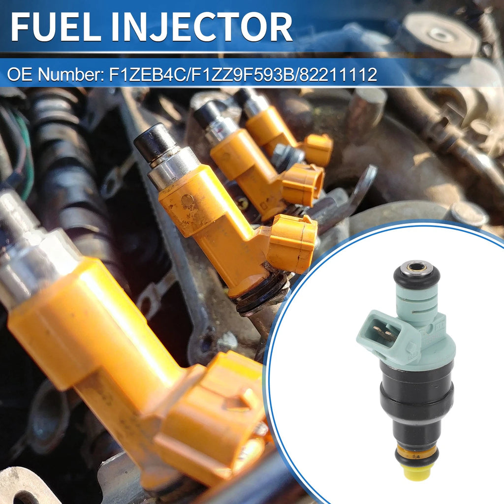 1 Pc Fuel Injector for Ford F150 F250 F350 E150 (No.F1ZEB4C/F1ZZ9F593B/82211112)