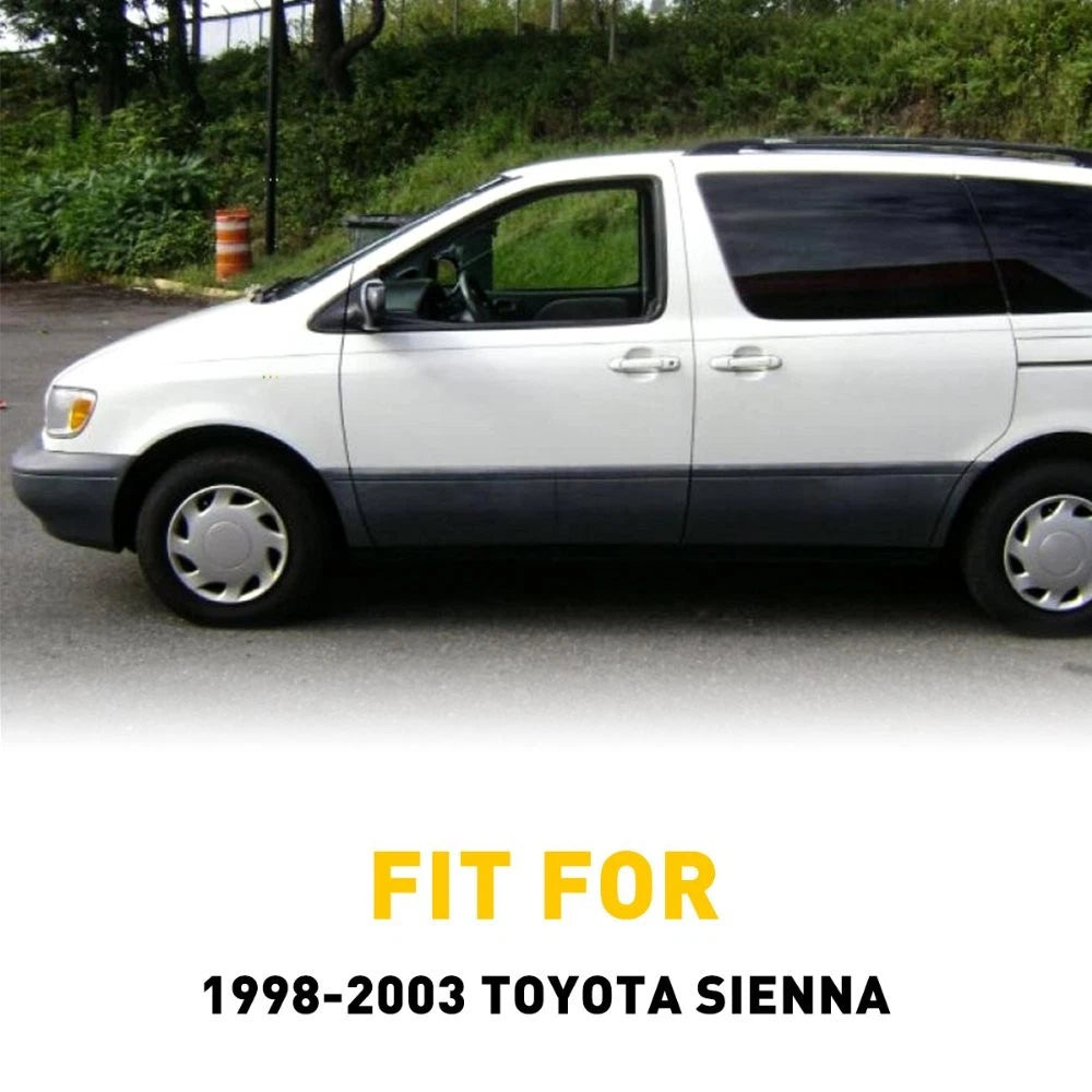 Front Left Exterior Door Handle for Toyota Sienna (1998–2003) - White