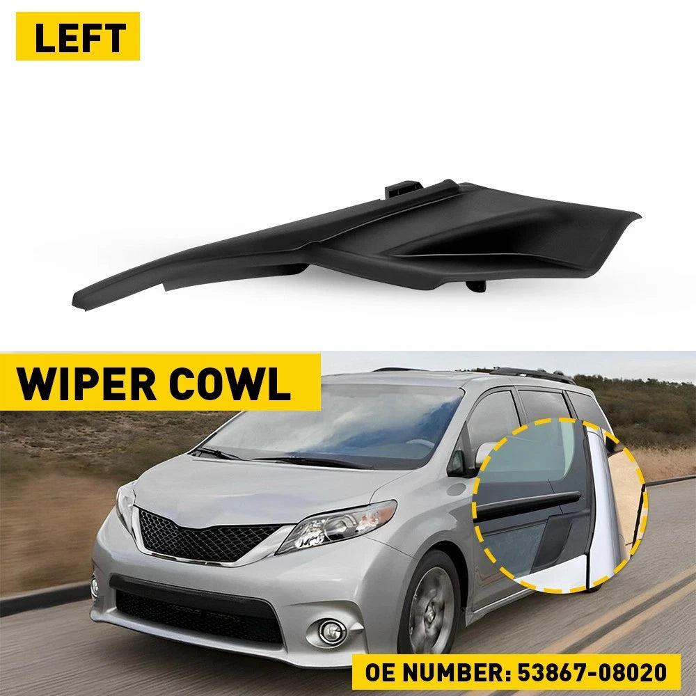 Left Side Cowl Seal for Toyota Sienna (2011–2020)
