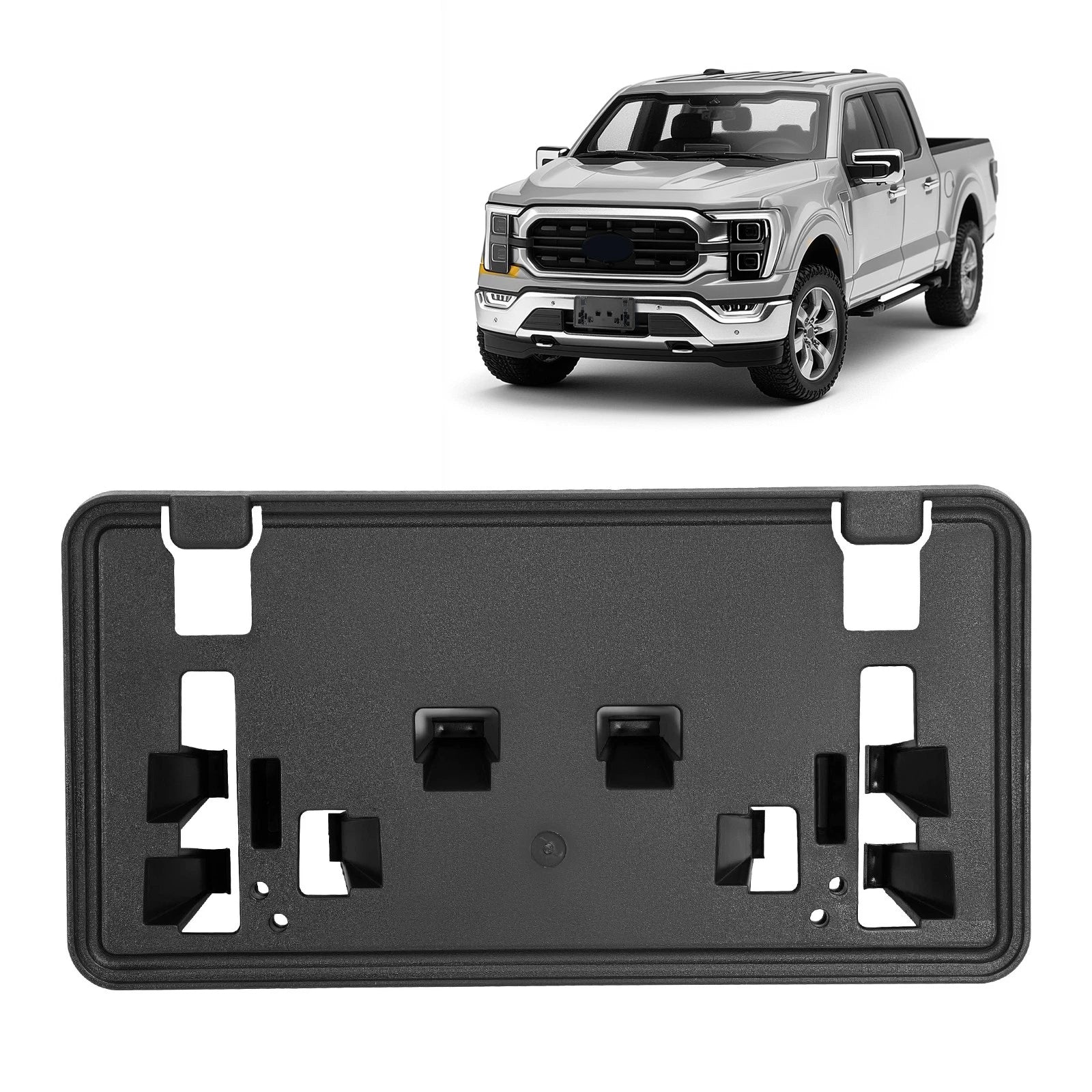 Front Bumper License Plate Bracket for Ford F-150 (2021–2023)
