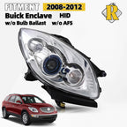HID/Xenon Headlight for Buick Enclave (2008–2012) Passenger Side 5 Pins