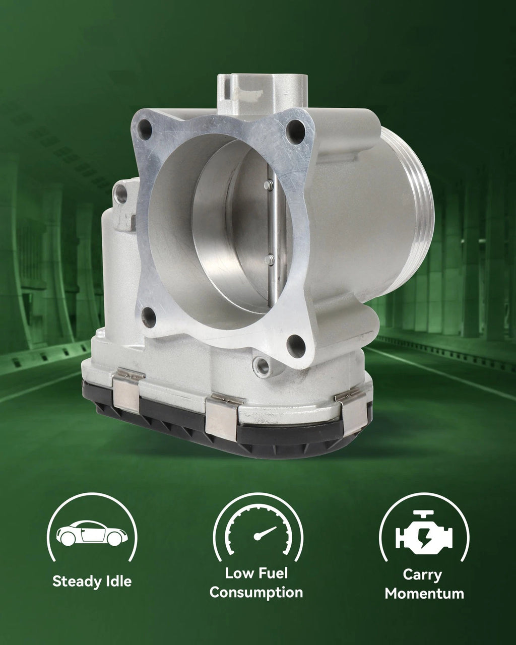 Throttle Body for Volvo XC70 XC90 V70 S80 S60 C70 2.5L 2.4L (2000–2016)
