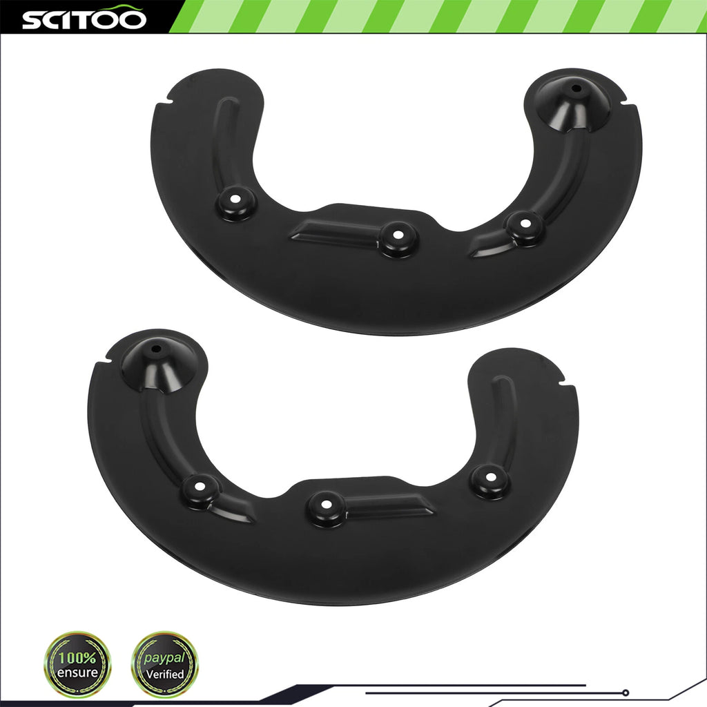 Front Brake Dust Shields for Ford F-150 (2004–2008) 4L3Z2K005BA 4L3Z2K004BA
