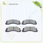Set of 4 Metallic Front Brake Pads for Ford Expedition F-150 (2010–2019)