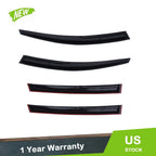 Set of 4 Side Window Vent Visors for Toyota RAV4 (2013–2018) Acrylic