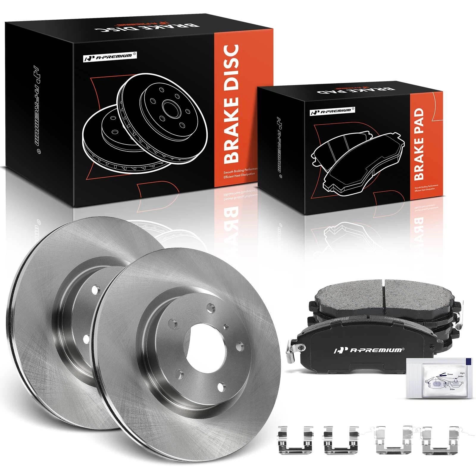 Front Disc Brake Rotors & Ceramic Pads for Infiniti G35 Nissan 350Z (2003–2008)