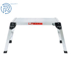 Aluminum Step Ladder for Work Platform (330 LBS Capacity)