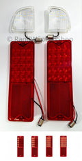 LED Reverse Lamp Kit with Sequential Tail Lights for Chevy GMC Fleetide (1967–1972)