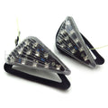 Clear Euro LED Flush Mount Turn Signal for Honda Suzuki Kawasaki Yamaha