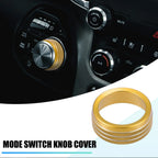 Gear Shift Knob Cover for Dodge RAM 1500 2500 3500 (2018-2020) Gold Tone