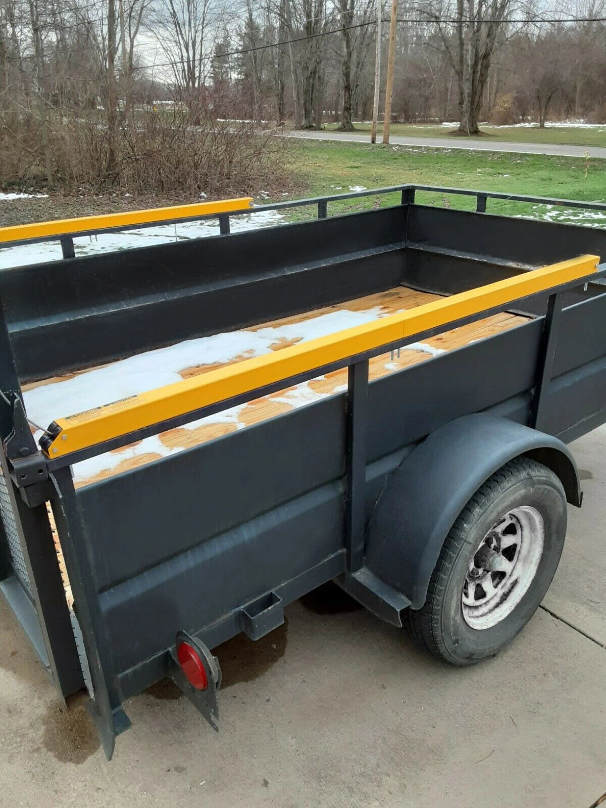 2-Sided Trailer Tailgate Liftgate Ramp Lift Assist System for Universal