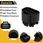 Set of 10 Pins Connector Plug for Buick (No. 15326842)