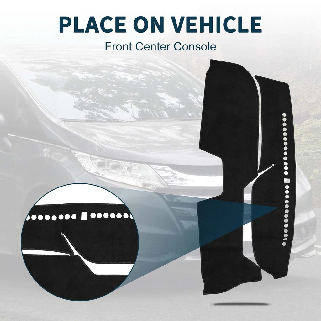 Dashboard Cover Mat for Honda FREED GB5/6/7/8 (2016-2024) Black Protector Pad