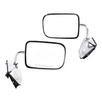Set of 2 Power Mirrors for Dodge D250 (1988–1993) Chrome