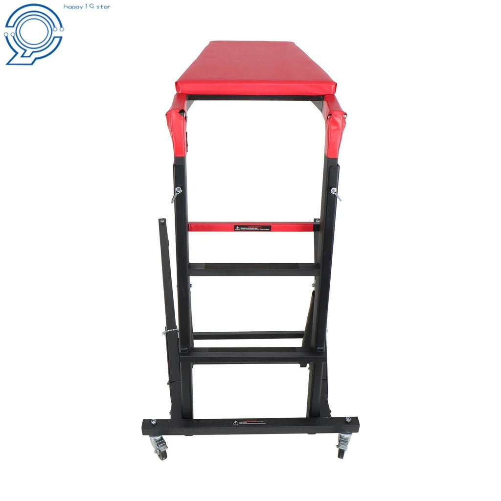 Foldable Workshop Creeper for Automotive Engine (46"-71", 400LBS Capacity)