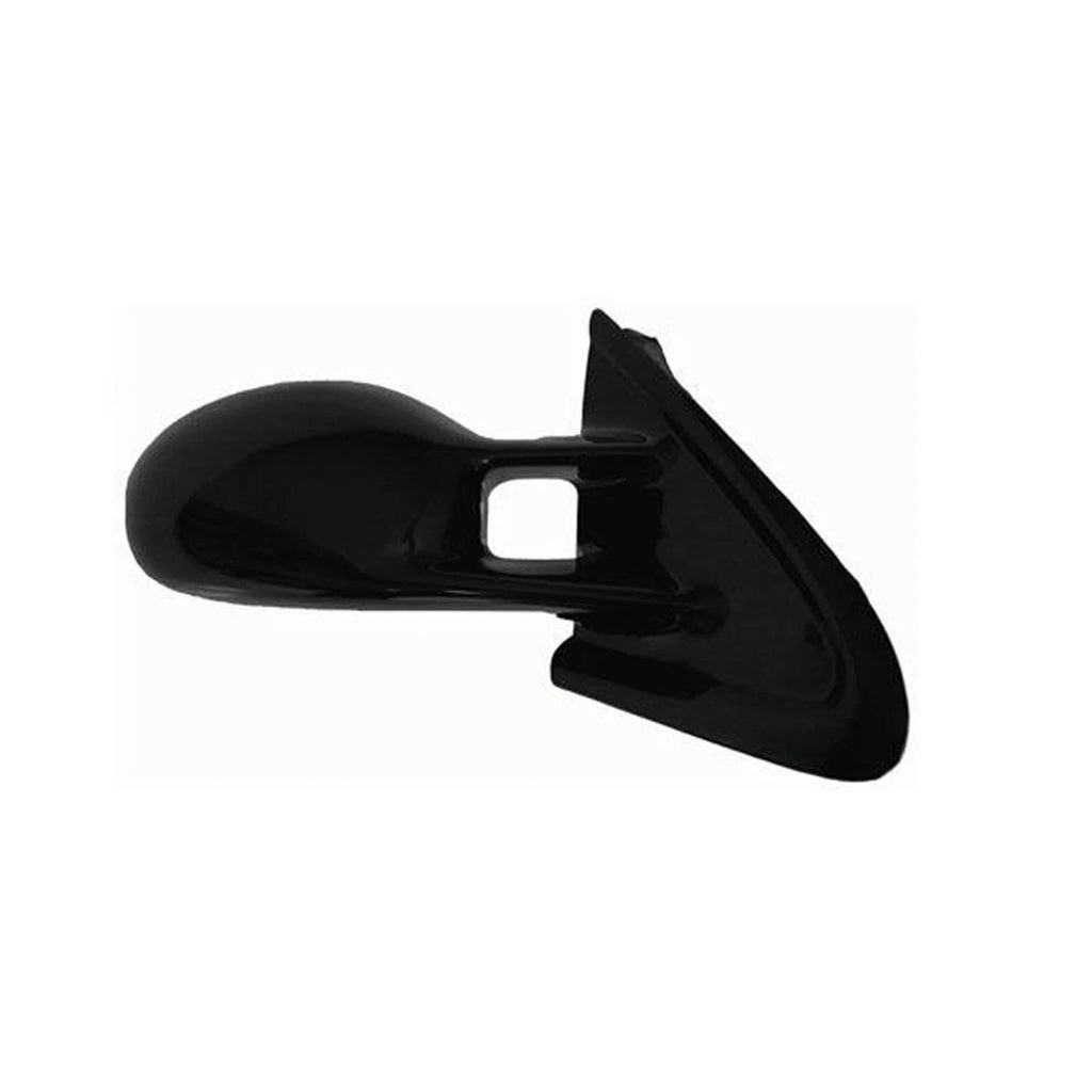 Replacement Black Gloss Passenger Side Manual Remote Door Mirror