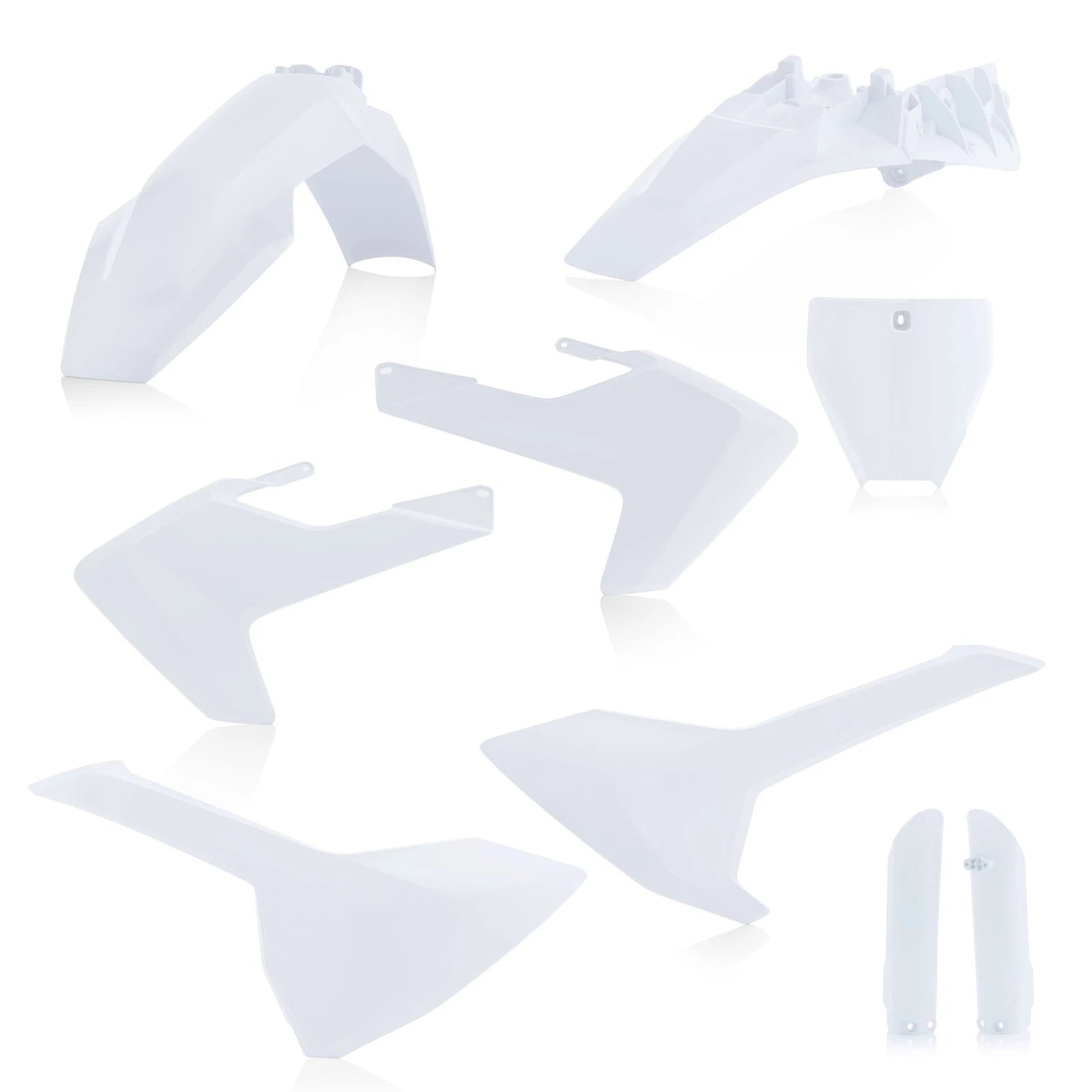 Acerbis Full Plastic Kit White for Husqvarna TC 85 (2017–2024)