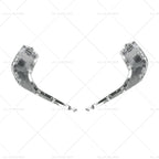 Set of 2 Chrome Lower Bumper Moldings for Mitsubishi ASX (2010–2020)