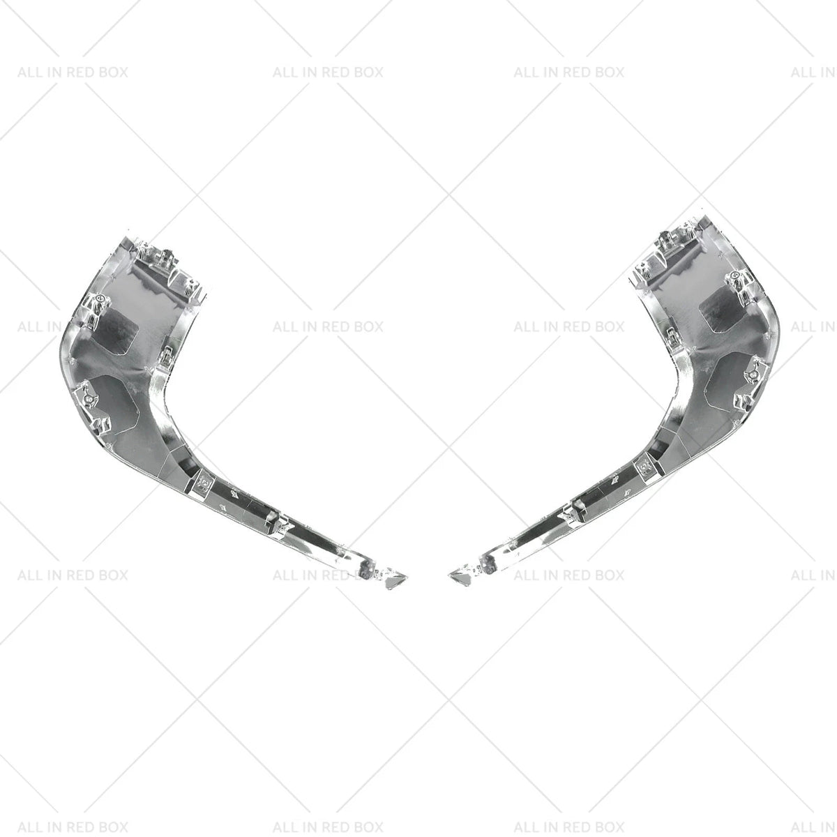 Set of 2 Chrome Lower Bumper Moldings for Mitsubishi ASX (2010–2020)