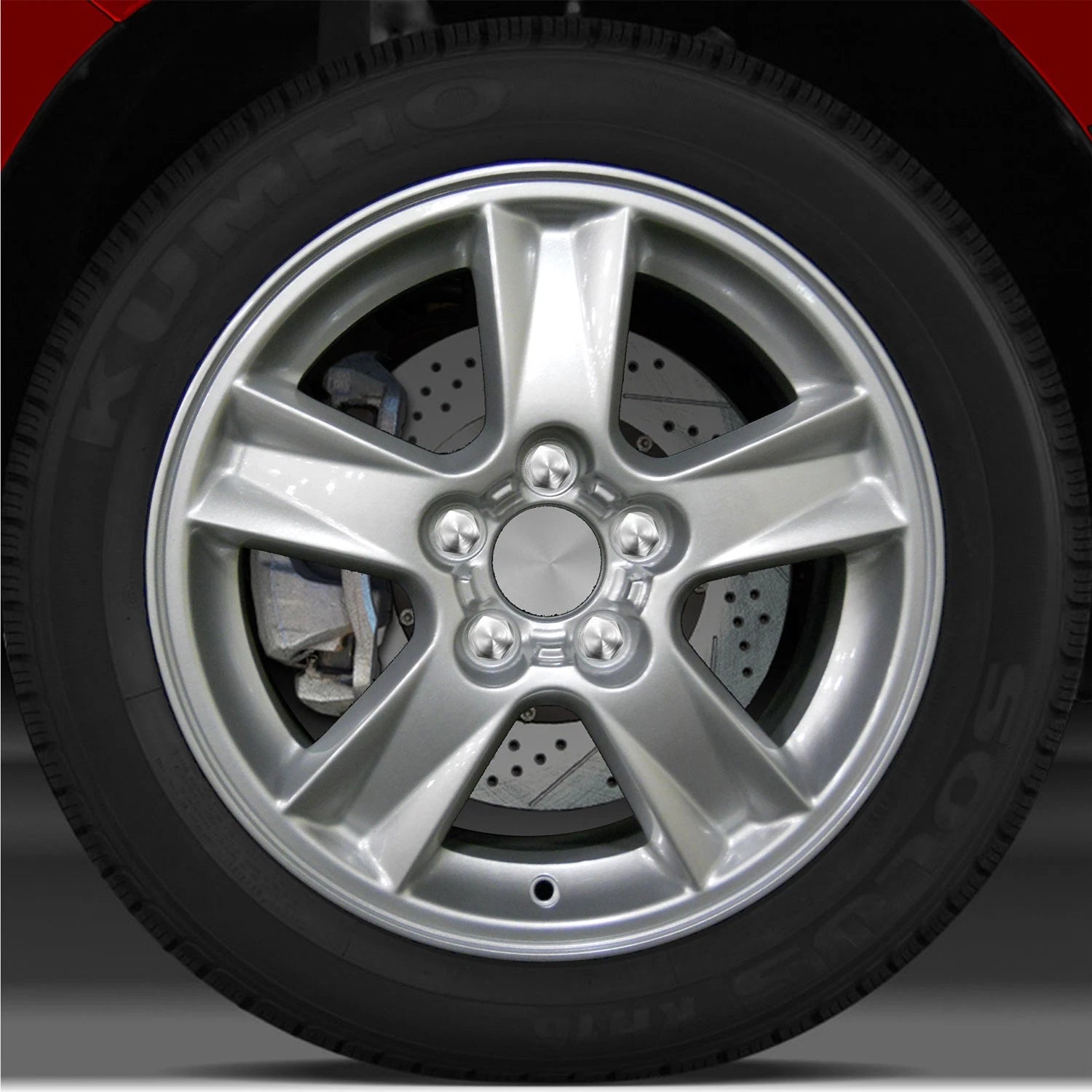 16x6.5 Factory Wheel (Sparkle Silver) For 2004-2006 Chevy Malibu