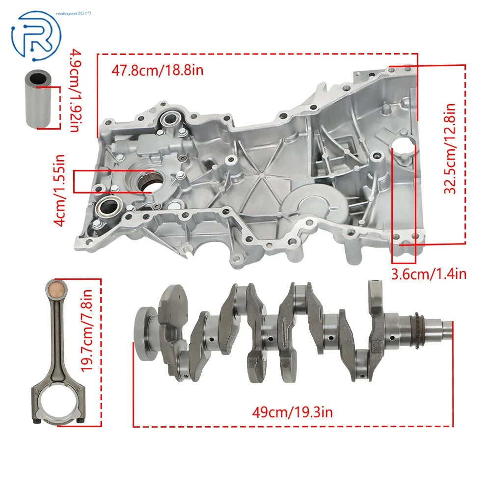 Crankshaft Con Rods Timing Kit for Kona Veloster Forte (2.0L Engine)