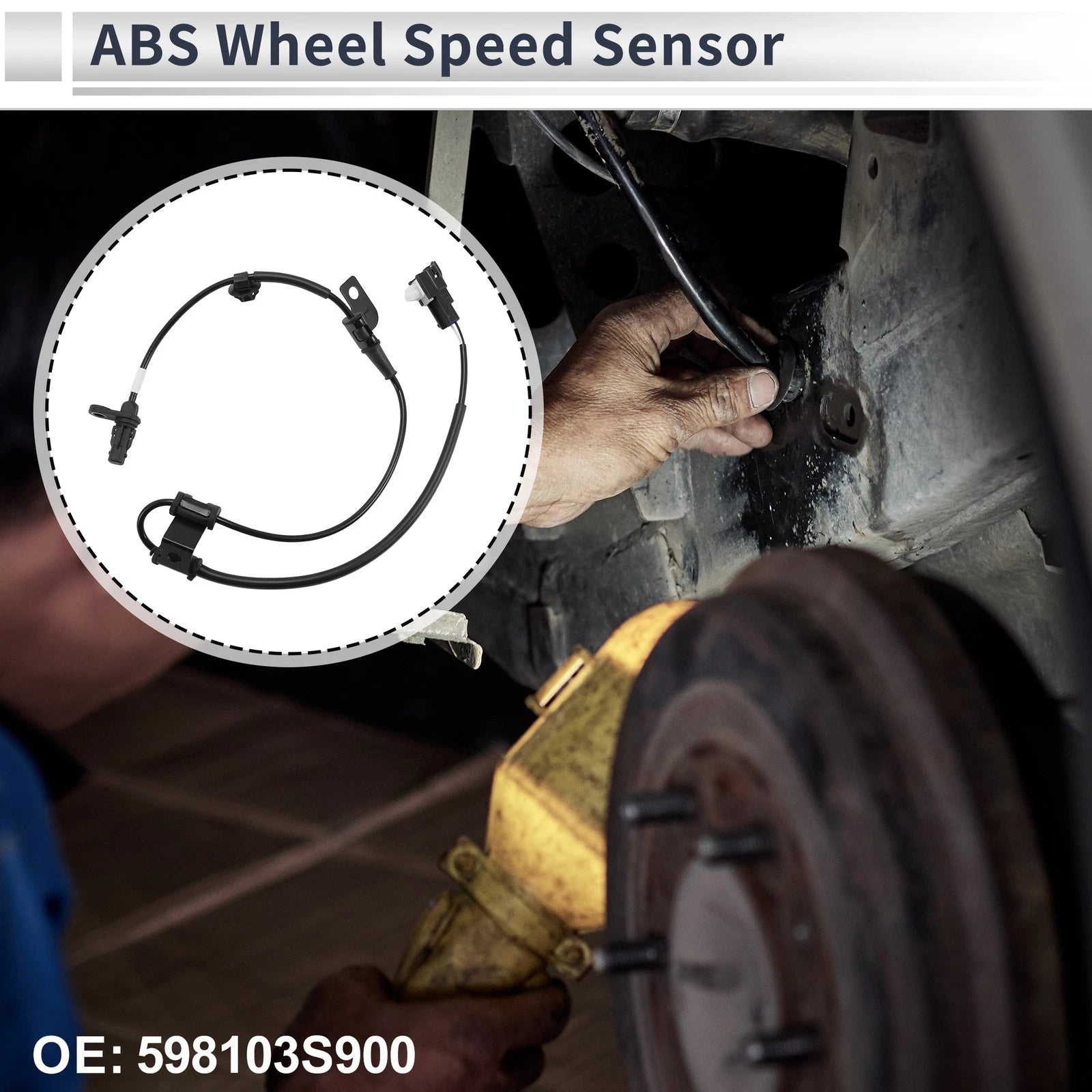 ABS Wheel Speed Sensor No. 598103S900 for Hyundai Sonata (2011–2012)