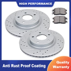 Front Drill Brake Rotors & Pads for Nissan Altima (2013–2017)