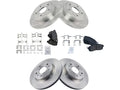 Front and Rear Brake Pad and Rotor Kit for Suzuki SX4 (2007–2013) GC218WY