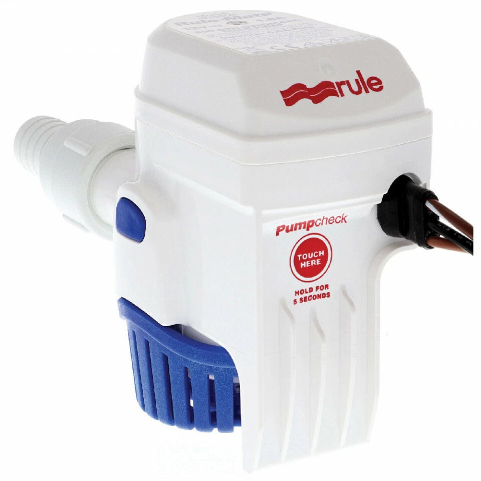 Rule Mate Automatic Bilge Pump 800 GPH for Various Boats (2020) RWB824 RM800B 12V