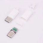 10X USB3 Type C Male Connector with Shell Options for Universal Use