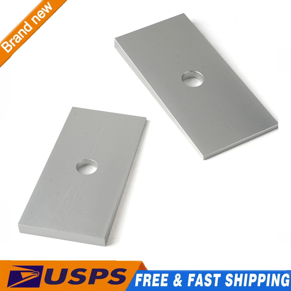 2X Pinion Suspension Axle Shims Leaf Wedge Lift 2.5 Degree Angle Correction