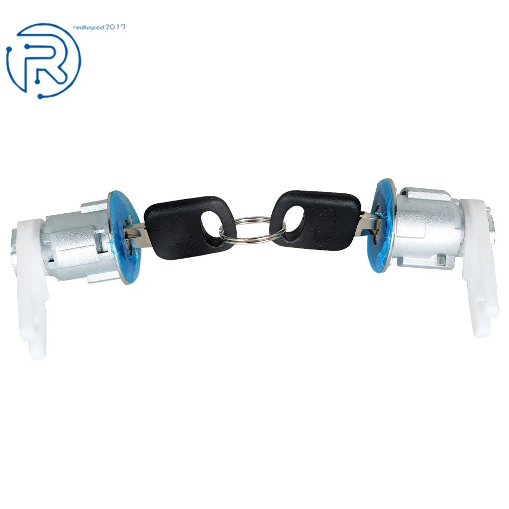 Door Lock Cylinder Set of 2 W/Key for Ford F150 250 350 (1992–1995)