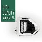 LED Fog Lights for GMC Sierra 1500 Denali (2019–2022) with Chrome Bezel