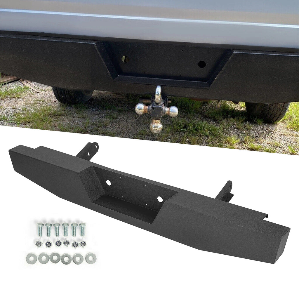 Steel Rear Bumper for Ford F150 F250 F350 (1973–1997)